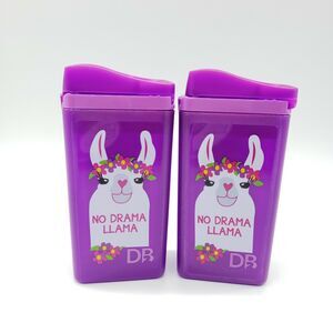 NEW!!   (2) No Drama LLama - Drinks On The Go - Cup 10 oz. Slide Lid BPA Free